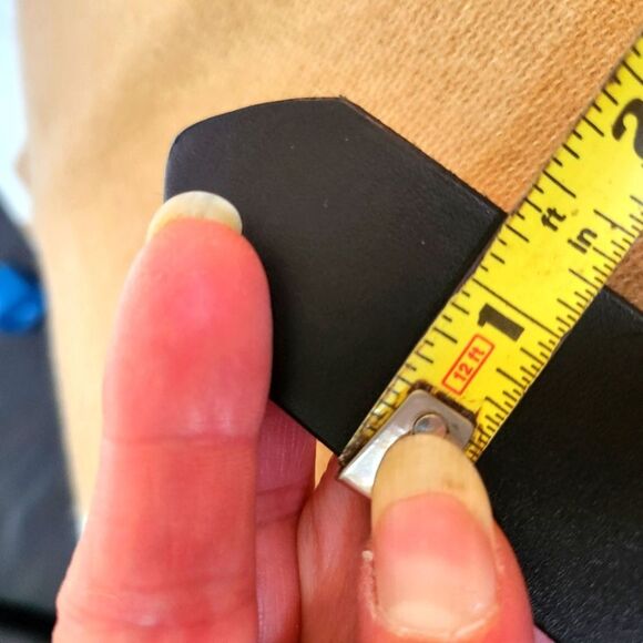 Hermes Goldtone Leather Belt - Picture 7 of 7